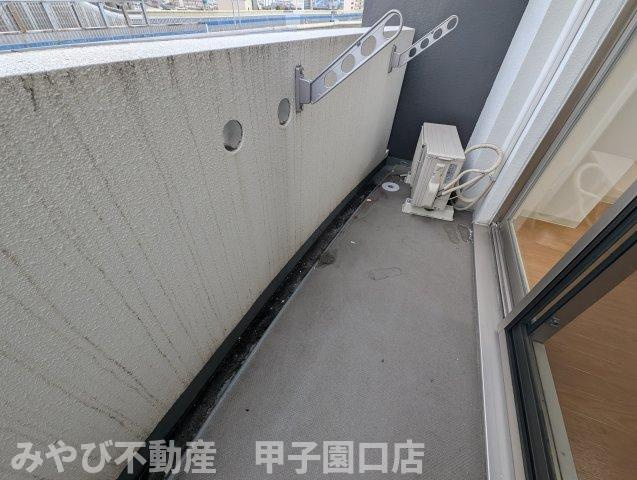 セレニテ甲子園Ⅱのバルコニー