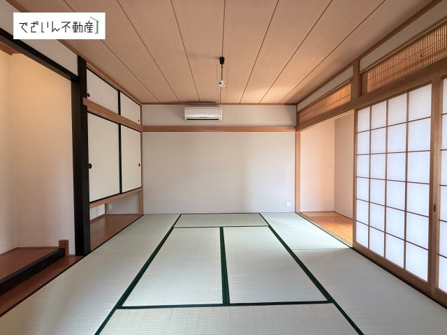 【和室】 | 久喜市西大輪　中古住宅   | 現地(2026年9月撮影)
1階8帖和室