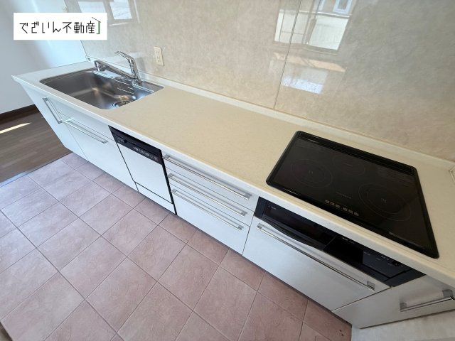 【キッチン】 | 久喜市西大輪　中古住宅   | 現地(2026年9月撮影)
2階キッチン