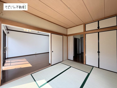 【和室】 | 久喜市西大輪　中古住宅   | 現地(2026年9月撮影)
1階6帖和室