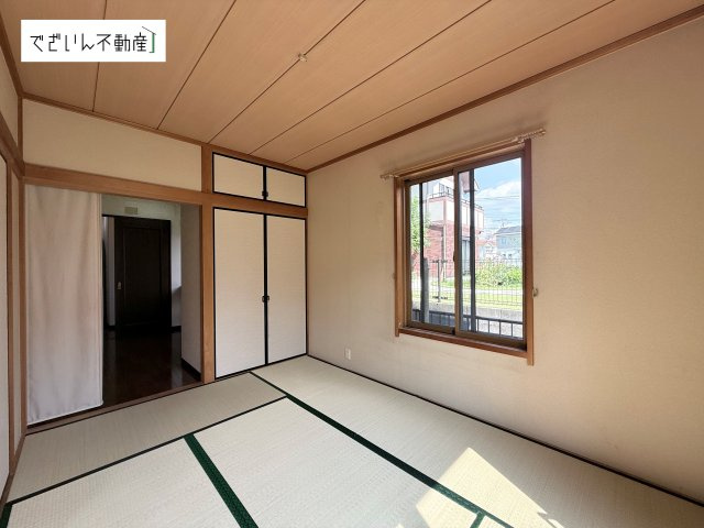 【和室】 | 久喜市西大輪　中古住宅   | 現地(2026年9月撮影)
1階6帖和室