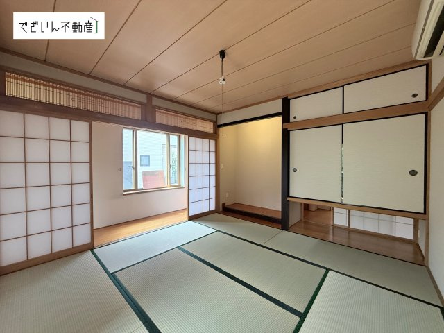 【和室】 | 久喜市西大輪　中古住宅   | 現地(2026年9月撮影)
1階8帖和室