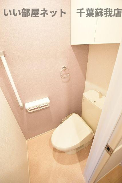 ハウス　ラフランス　Ｂのトイレ|清潔感のあるトイレです