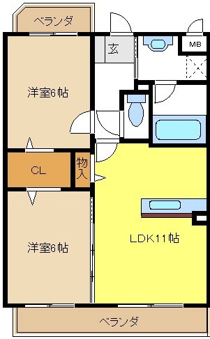 グラン本郷の間取り