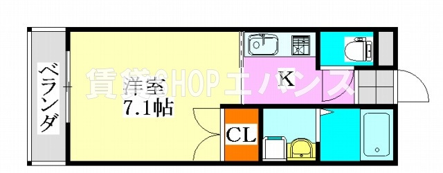 【間取り】 | キチーム津田沼ANNEX
