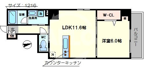 ディオスカーボ難波の間取り|ディオスカーボ難波　間取り