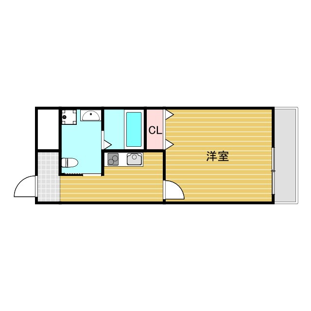 メゾン永田の間取り