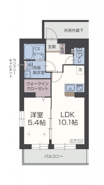モンテ　リサイアの間取り