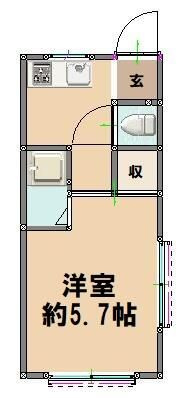 エステート千川の間取り