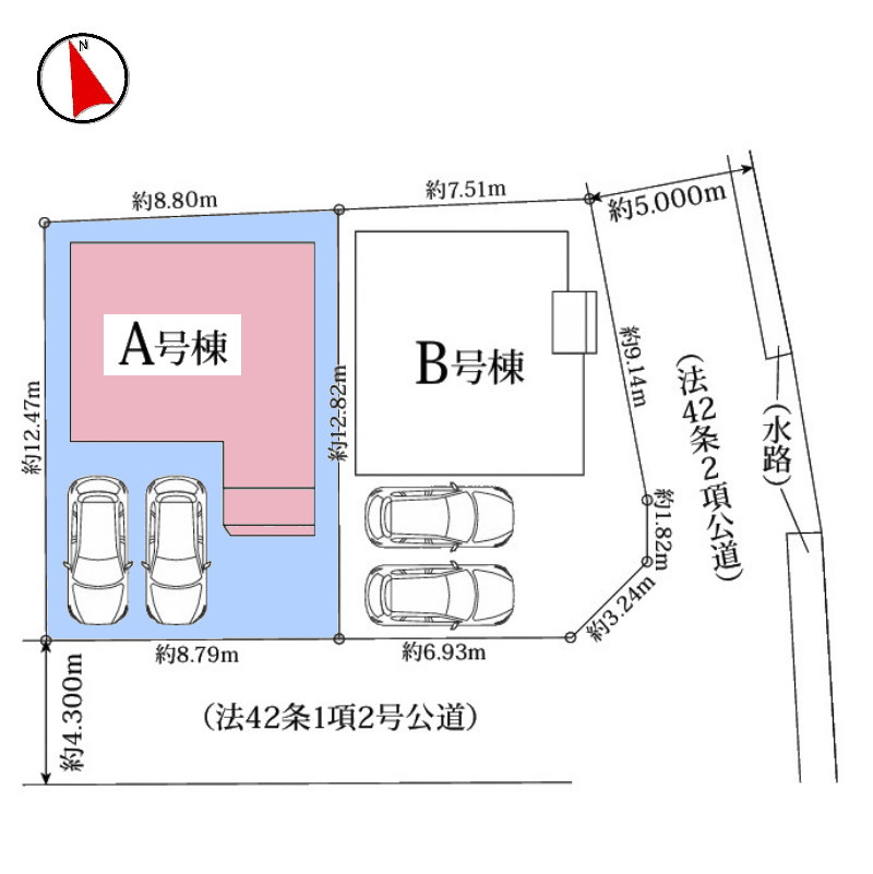 神戸市西区玉津町高津橋全２棟A号棟　新築戸建のエントランス|【ホームページに現地動画掲載中】●年中無休：当日予約可●全室洋室！各部屋収納完備でWIC・SICあり