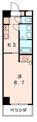 リバーストーンⅡの間取り