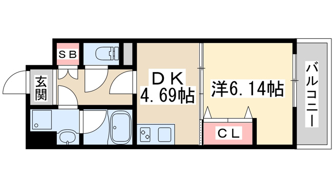 【間取り】 | クリーデンス新大阪