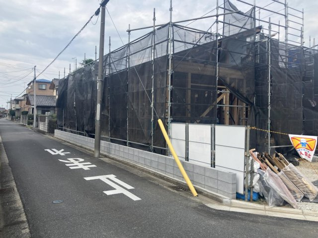 BLOOMING GARDEN　行田市旭町の前面道路含む現地写真