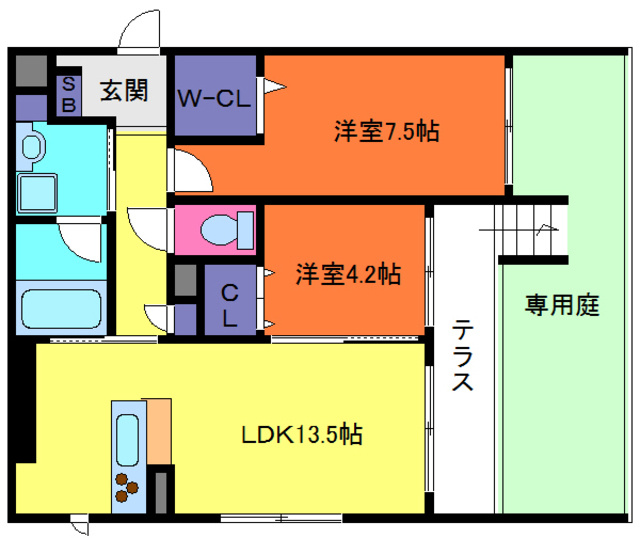 セントグラン岡本の間取り