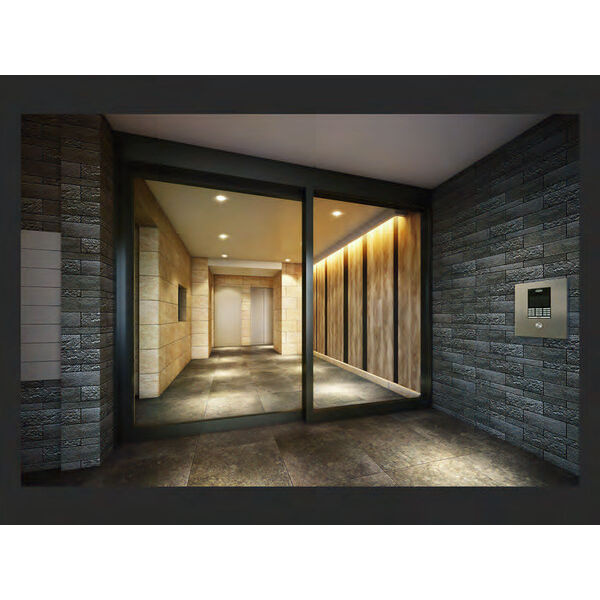 名古屋市熱田区外土居町の賃貸マンションのロビー