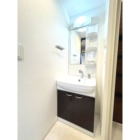 名古屋市熱田区外土居町の賃貸マンションの洗面所