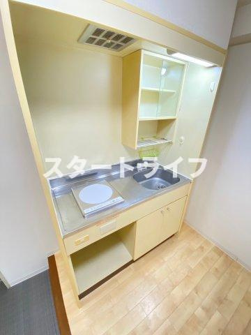 大阪市東淀川区東中島１丁目の賃貸マンションのキッチン