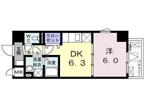 ルソレイユの間取り