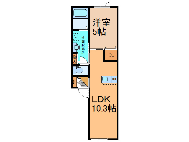 メゾンJの間取り