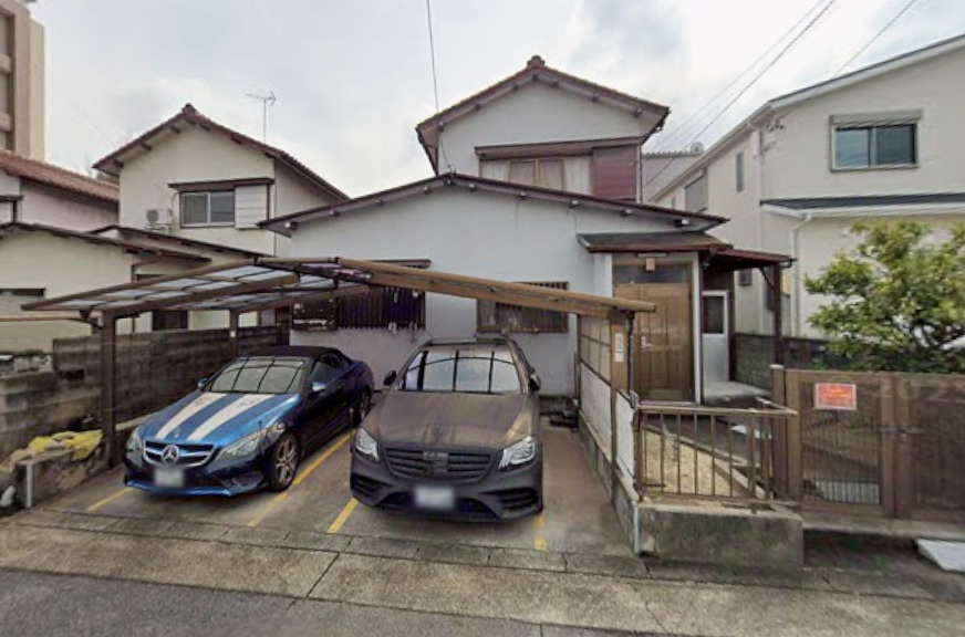 高間町借家Ｂの外観