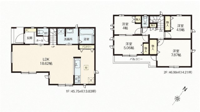 羽村市栄町2丁目　新築戸建全1棟