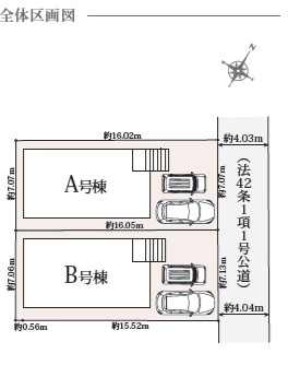 八千代市勝田台7丁目６番の区画図
