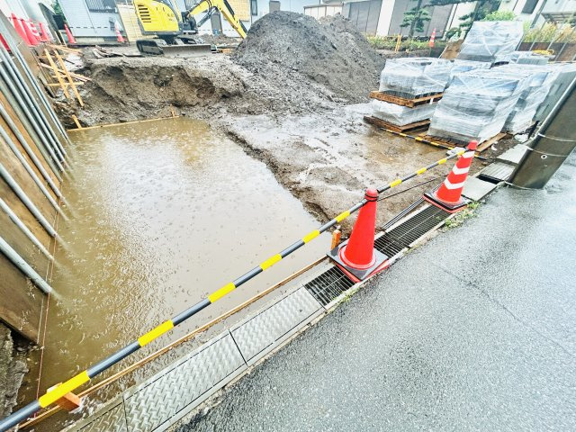 八千代市勝田台7丁目６番の前面道路含む現地写真|9/7撮影