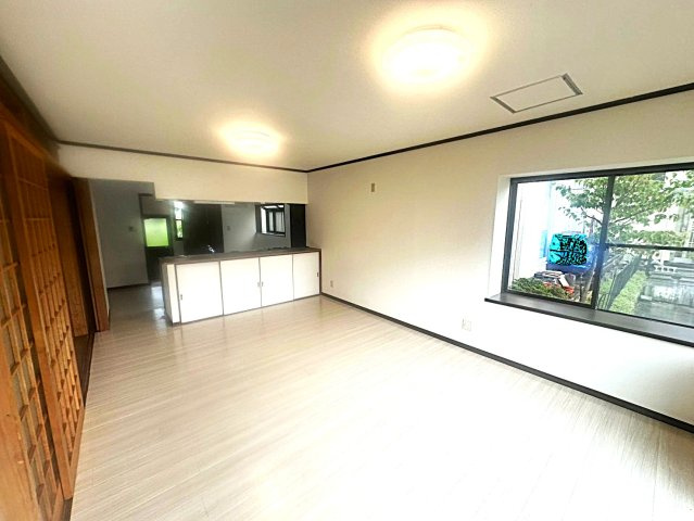 中古戸建　郡山市緑ケ丘東　緑ケ丘第一小・緑ケ丘中の居間・リビング