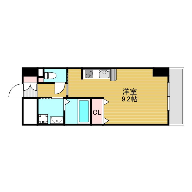 アーバネス淀川の間取り