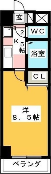 A・CITY朝日町　　刈谷市近郊の賃貸ならクラスホーム刈谷店の間取り