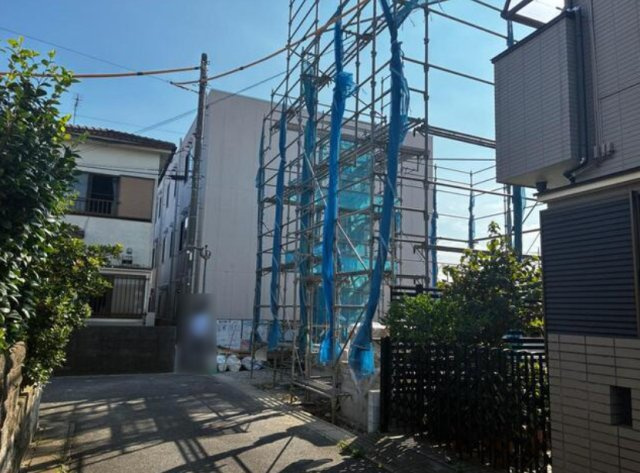 越谷市大字増森 新築分譲住宅の外観