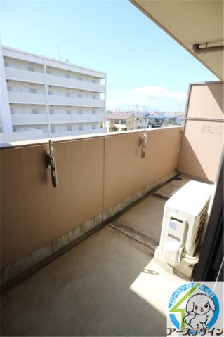 マンションレオーノのバルコニー|※類似部屋