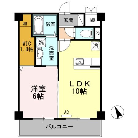 グリーンアベニューⅥの間取り