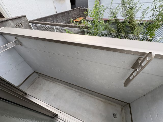 アジール・デュオBのバルコニー