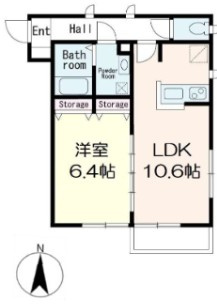 パルム和光の間取り