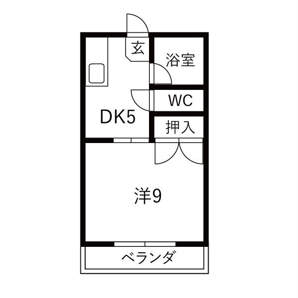 グリーンバード1　　刈谷市近郊の賃貸ならクラスホーム刈谷店の間取り
