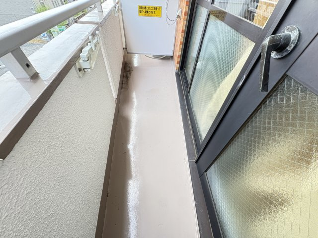 ロータリーハイム昭島のバルコニー