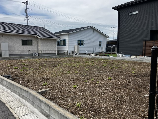 八女平田売地の外観|東側より南西向き撮影