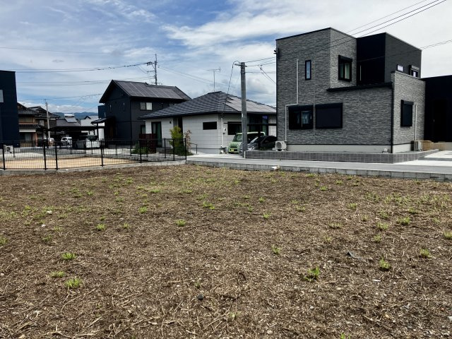 八女平田売地の外観|南東より北西向き撮影