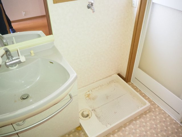 福井市三郎丸　平屋のお家のランドリースペース