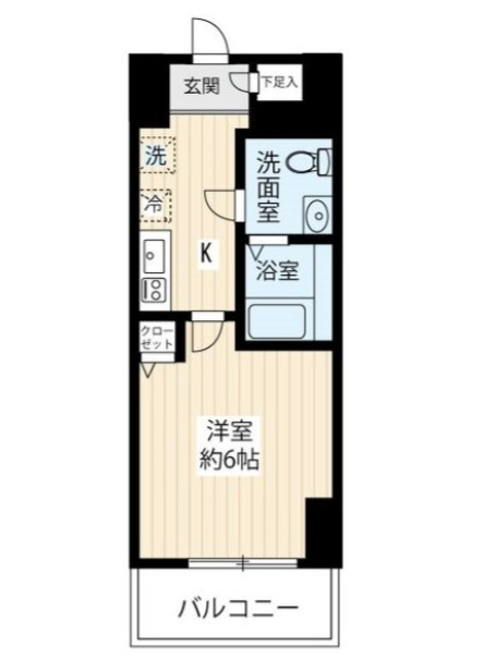 GENOVIA青砥skygardenの間取り