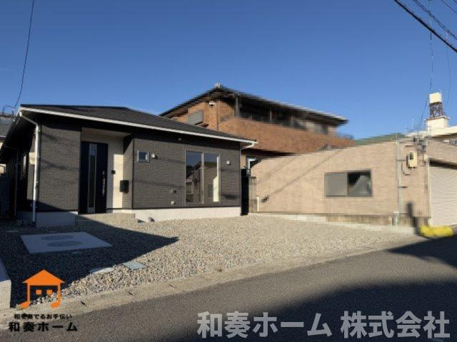 クレイドルガーデン鳴門市撫養町立岩第1の前面道路含む現地写真