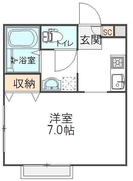 ベルコンフォートの間取り