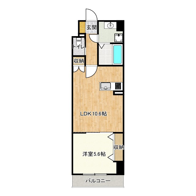 MISTRAL姫路駅前Ⅷ安田の間取り
