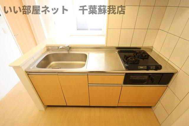 ハピネスのキッチン|お料理しやすいキッチンです