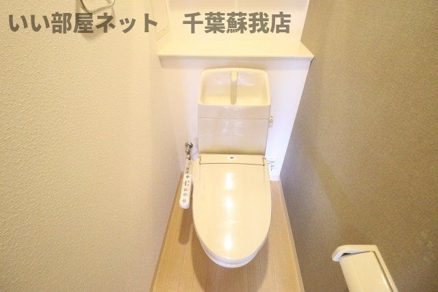 ハピネスのトイレ|清潔感のあるトイレです