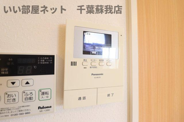ハピネスのセキュリティ|TVモニターホン付きでセキュリティ面も安心！