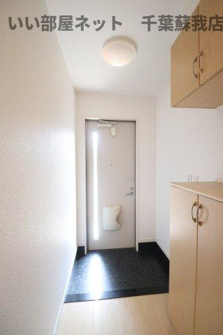ハピネスの玄関|きれいな玄関です