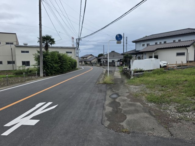 美里町沼上第４　の前面道路含む現地写真|現地前面道路（2026年09月07日）撮影