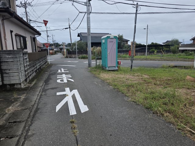 美里町沼上第４　の前面道路含む現地写真|現地前面道路（2026年09月07日）撮影